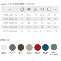 Vaso Cosmos Rotondo - immagine 3