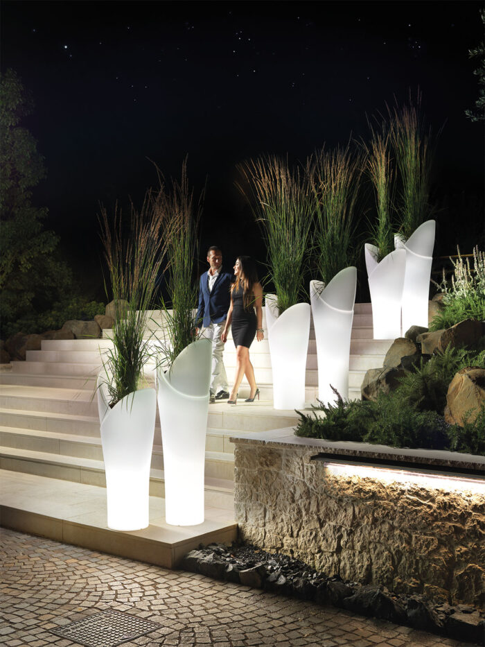 Cache-Pot Assia con Luce - immagine 2
