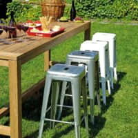 Bancone alto in teak - immagine 3