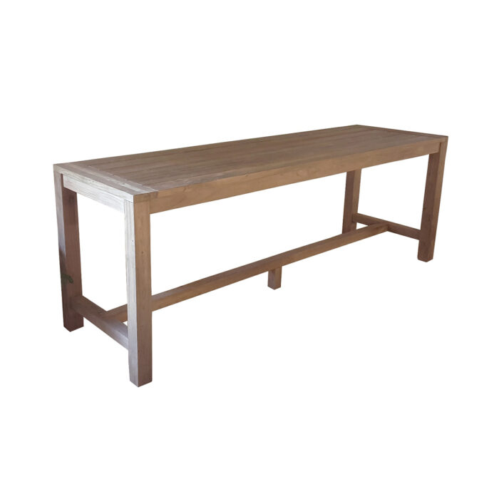 Bancone alto in teak