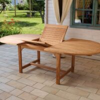 Tavolo Alicudi in teak - immagine 3